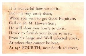 Children, Field, Rabbit , R.M. Howe's Brooklyn E.D. Victorian Trade...