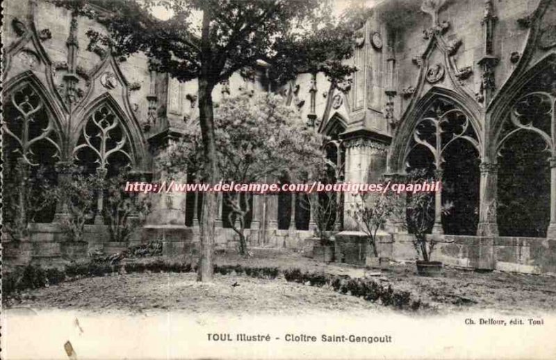 Toul - Cloitre Saint Gengoult - Old Postcard