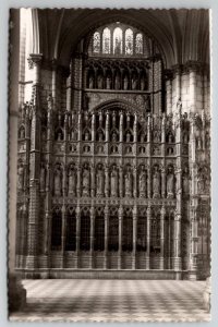 RPPC Chapel of the High Alter in the Cathedral of Toledo Spain Postcard I25