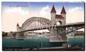 Old Postcard Good Rheinbrucke