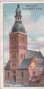 Wills Cigarette Card Russian Architecture No 35 St Marys Cathedral Riga