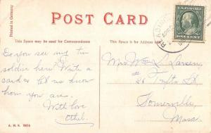 Reading Massachusetts Bay State Military Rifle Association Postcard K83893