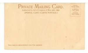 GA - Savannah. Looking Down the River  (Private Mailing Card © 1901)