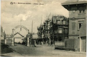 CPA MALO-les-BAINS Avenue About entrée (983628)