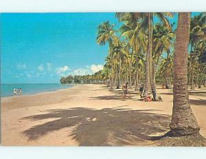 Pre-1980 LUQUILLO BEACH SCENE Luquillo - Near San Juan Puerto Rico PR F5759