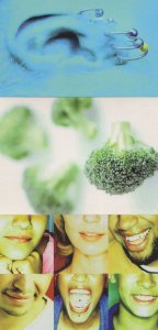 Listen Talk Broccoli Dealing With Cancer 3x Postcard s