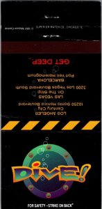 Vintage Matchbook Cover Dive Los Angeles, CA Las Vegas, NV MB172