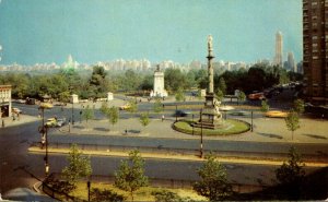 New York City Columbus Circle 1959