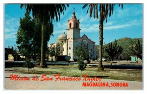 MAGDALENA, Sonora, Mexico ~ MISSION de SAN FRANCISCO XAVIER c1960s Postcard
