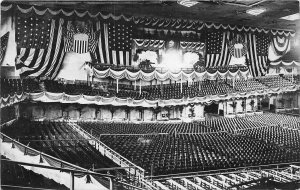 H96/ Denver Colorado RPPC Postcard c1908 Auditorium Democratic Convention 21