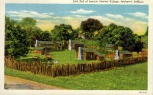 East end of Lincoln Pioneer Village - Rockport, Indiana IN  