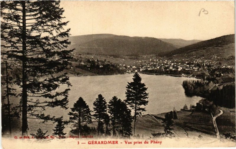 CPA GÉRARDMER vue prise du Pheny (402513)