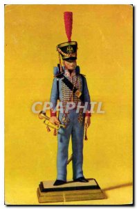 Postcard Old First Empire Sailor of the Imperial Guard after figurine Trumpet...