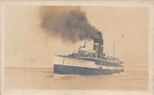 J80/ Ship RPPC Postcard c1920 Steamer Turbinia Passenger Ship 40