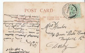 Genealogy Postcard - Ancestor History - Hunter - Fairfield Road - Derby   MB907