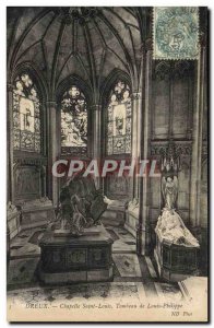 Old Postcard Dreux Chapelle Saint Louis Philippe louis Tomb