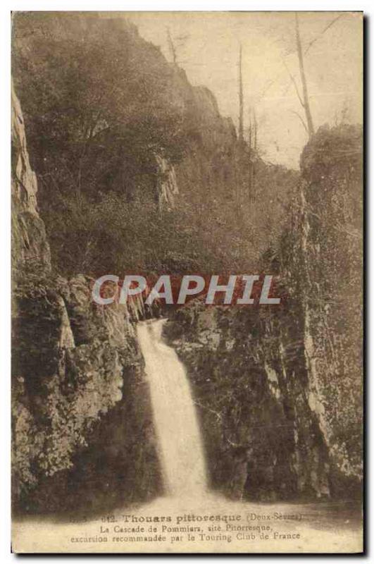 Old Postcard Picturesque Thouars The Apples In Cascade excursion RECOMMENDED ...