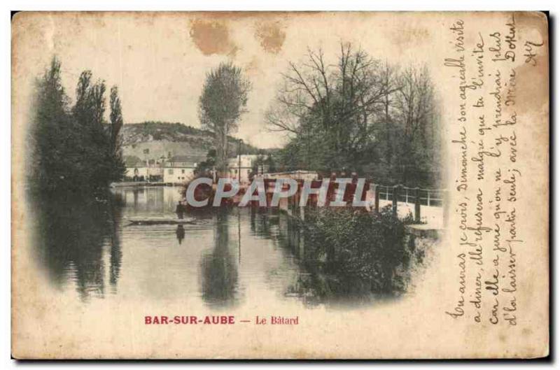 Old Postcard Bar Sur Aube Le Batard