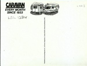 Transport Postcard - Caravan and Camping Sites - Ref 18860A 