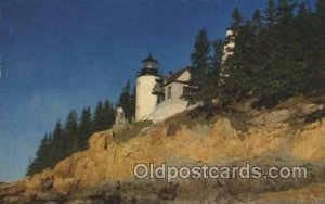 Bass Harbor Head light MT. Desert Island, Maine USA Lighthouse, Lighthouses U...