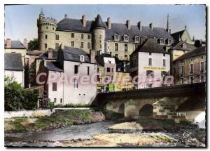 Postcard Old Lapalisse Le Chateau