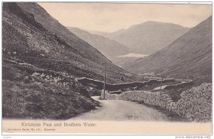 Kirkstone Pass and Brothers Water, English Lake District, Cumbria, England, U...