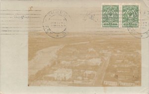 Finland 1917 Turku General View RPPC WWI field postcard