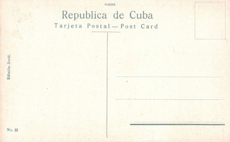 Vintage Postcard Fortaleza La Cabana Cabana Fortress Havana Cuba