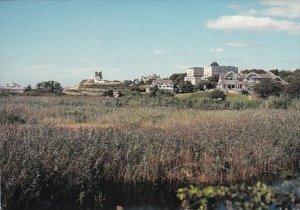 Rhode Island Watch Hill Lighthouse Ocean House & Summer Cottages Along Th...