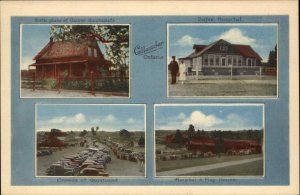 Callander Ontario ONT Landmarks Dafoe Hospital Dionne Quintuplets Vintage PC