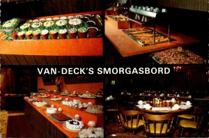 Ohio Lexington Van-Deck's Smorgasbord Restaurant Multi View