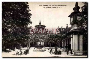 Evian les Bains - La Buvette Cachat - Old Postcard