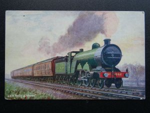 GNR No. THE FLYING SCOTSMAN Steam Locomotive c1914 Postcard by Raphael Tuck