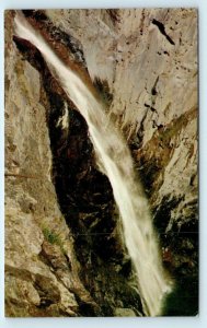 OURAY, CO Colorado ~ 227 Feet High BEAR CREEK FALLS c1950s Ouray County Postcard