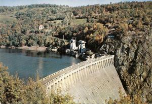 BF14273 le grand barrage de sarrans aveyron france  front/back image