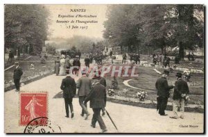 Nantes Old Postcard Exhibition & # 39horticulture of Remembrance & # 39inaugu...