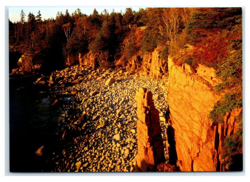 Postcard Acadia National Park Daybreak at Monument Cove, Maine ME MS931