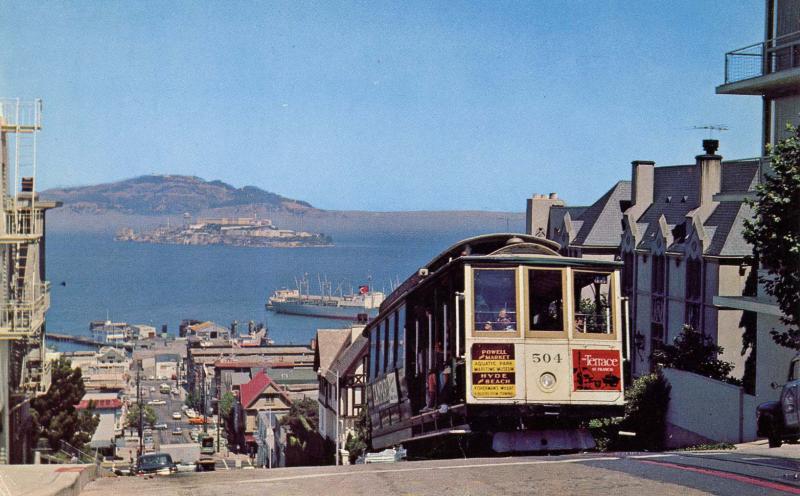 CA - San Francisco. Hyde Street Cable Car