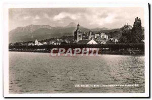 Old Postcard Evian les Bains Panorama Lake Leman