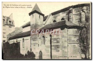 Old Postcard Paris The Church of Saint Julian the Poor