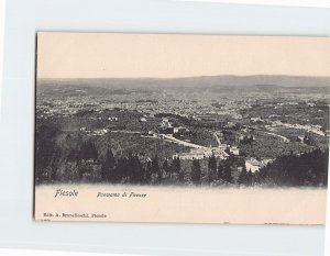 Postcard Panorama di Firenze Fiesole Italy