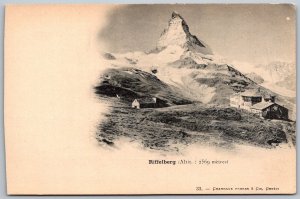 Switzerland c1906 Postcard Riffelberg Mountain Lodge