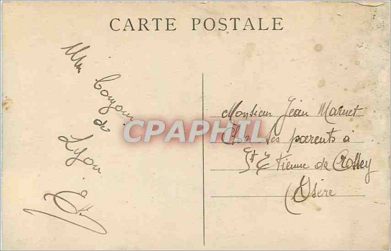 'Old Postcard Lyon Park Tete d''Or Chalet'