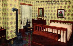 Illinois Springfield Abraham Lincoln's Home Mrs Lincoln's Bedroom C...