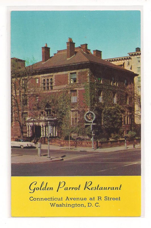 Golden Parrot Restaurant, Washington, D.C. !