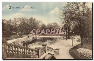 Old Postcard Dijon Square Darcy