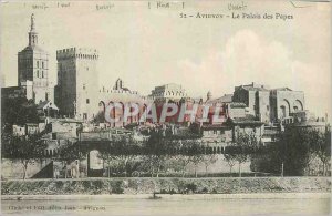 Postcard Old Avignon The Popes' Palace