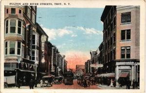 FULTON AND RIVER STREETS TROY NEW YORK