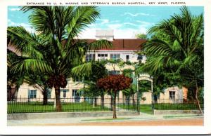 Florida Key West U S Marine and Veteran's Bureau Hospital Entrance