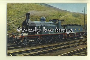 ry985 - Caledonian Railway Engine no 123 - postcard